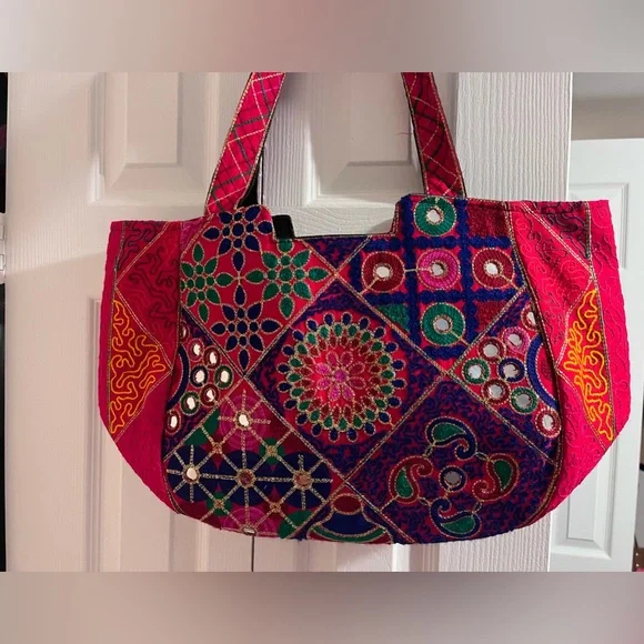 NWOT Bohemian/Indie tote bag - Picture 2 of 4